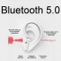 Беспроводные сенсорные Bluetooth 5.0 наушники i12 TWS Lightning Черные